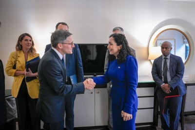 Vjosa Osmani: SHBA është çelësi për përmbylljen e suksesshme të Dialogut Kosovë - Serbi