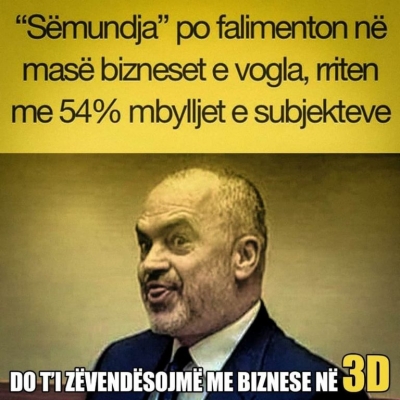 Shehaj:Mungesa e një pakete nga qeveria për shpëtimin e biznesit, kriminale.Pasoja dramatike nëse nuk ndërhyhet