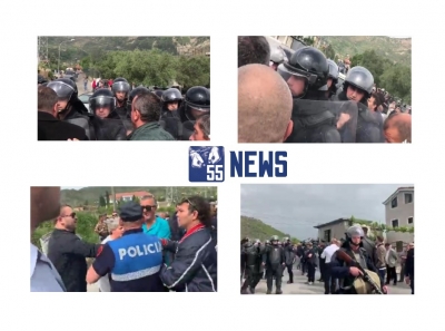 Berisha publikon videon: Elbasani pret Maduron me bllokim rruge! Ju lumtë qytetarëve