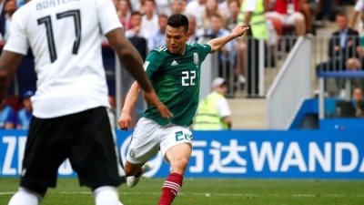 Video/ Lozano shënon gol, kalon në avantazh Meksikën