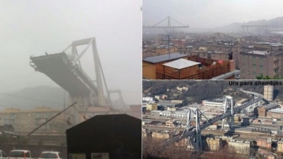 Shembja e urës në Genova, rritet bilanci i viktimave, të tjerë ndodhen nën rrënoja