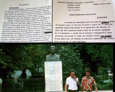1990/Dënimet, të pandehurit u akuzuan për “veprimtari armiqësore kundër socializimit”