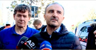 Tërmeti, Soreca: Jemi pranë shqiptarëve në këto momente të vështira, kemi dërguar një ekip prej 50 inxhinierësh