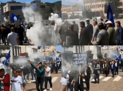 VIDEO LIVE/ Mirdita në revoltë, protestë para bashkisë: Rama ik