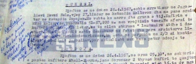 1967/Arratisja e Havzi Nelës dhe kthimi i tij nga jugosllavët