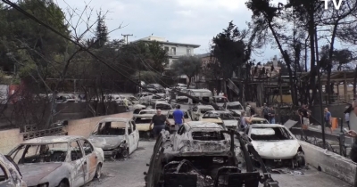 VIDEO/ Dalin pamjet apokaliptike me dron nga Athina