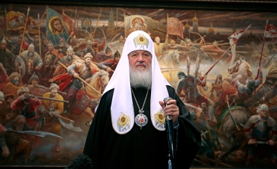 Mbërrin në Rinas Patriarku rus, Kirill