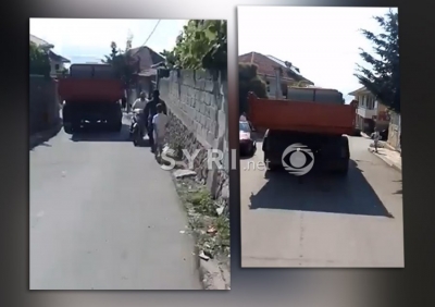 VIDEO/ Rilindasi farsë i Pogradecit, lejon kamionët e rëndë në kulmin e sezonit turistik