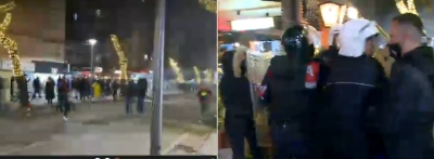 Protesta për vrasjen e Klodian Rashës/ Policia përdor gaz lotsjellës për të shpërndarë protestuesit, ka shoqërime