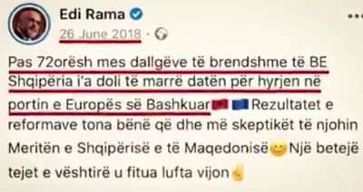 Berisha:Edvin Kristaq Genjeshtra ne çdo fjale ne cdo premtim nje genjeshter.