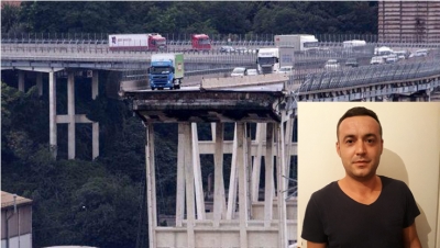 Ervini nga Tirana tregon si i shpëtoi vdekjes në Genova: Pashë makinat që fluturonin