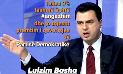 Basha prezanton programin:Vetëm 0.5% e xhiros vjetore, taksa për biznesin e vogël