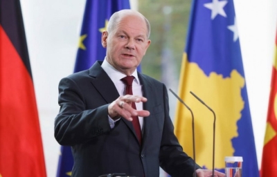 Scholz: Po punojmë të zgjidhim situatën &#039;vërtet të vështirë&#039; midis Kosovës dhe Serbisë