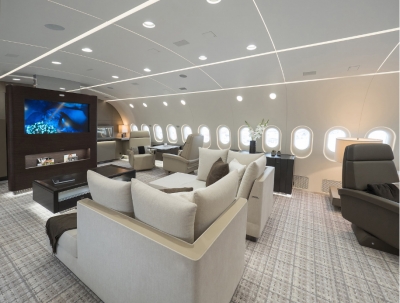 ‘Boeing 787 BBJ’, prodhohet e para ‘shtëpi fluturuese’