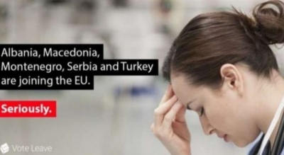 Dalin reklamat e fushatës së Brexit, si i frikësonin britanikët me shqiptarët “gogola”!