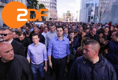 Stacioni gjerman ZDF/ Vala e protestave kundër qeverisë ‘Rama’ po rritet, kërkohet dorëheqja