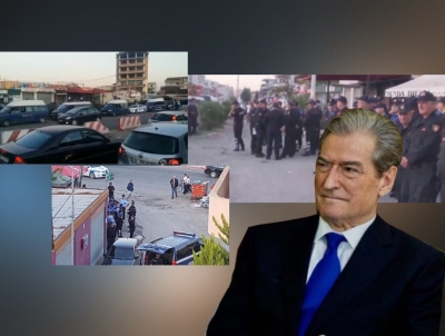 Policia &#039;rrethon&#039; Astirin/ Berisha: Ndal terrorit banditesko-narkopolicor ndaj protestuesve të pamposhtur