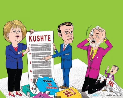 Rama: I plotësova kushtet duke bëra librin me zhgaravina, Merkel &#039;shpik&#039; të tjera?!