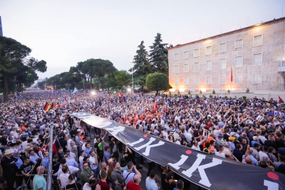 VIDEO e paparë/ Lumë protestuesit, shihni sa njerëz protestuan dje kundër Ramës