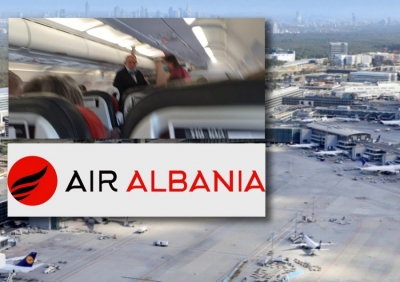 &quot;&#039;Air Albania&#039; pëson defekt në aeroportin e Frankfurtit, revoltohen pasagjerët: Rama ik&quot;
