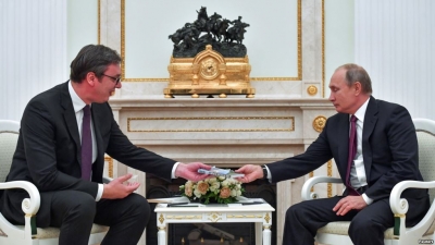 Presidenti serb diskuton me presidentin rus për Kosovën