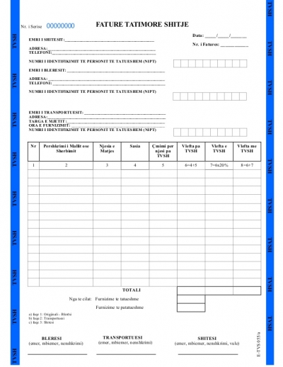 Tatimet këshillojnë: Fatura tatimore, kur nevojitet dhe çfarë ndodh kur humbet kopja origjinale