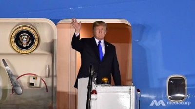 Trump arrin në Singapor për takimin me Kim Jong-un