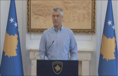 Ndryshimi i kufijve/ Thaçi: Marrëveshjet arrihen me dialog, assesi me luftë