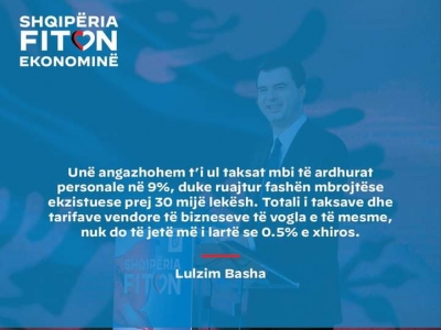 “Do rrisim pensionet, jo më pak se 5% në vit”- Kreu i PD prezanton programin: Taksa e sheshtë do jetë 9%! Në fund të mandatit të parë synojmë që…