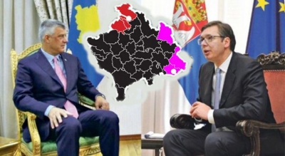 Projekti që mbahet i fshehur për ndarjen e Kosovës mes Thaçit dhe Vuçiç
