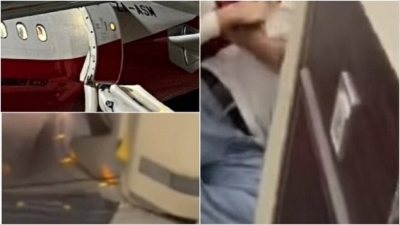 Prag tragjedie në Rinas, indiani hap derën e avionit të ‘Air Albania’-s
