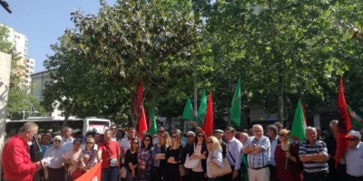 Sindikatat në protestë për të drejtat dhe rritje e pagës minimale – 1 Maji 
