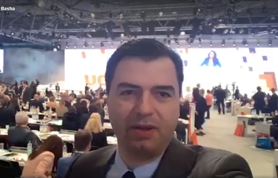 VIDEO/ Basha në kongresin e CDU në Gjermani: Do vijmë me planin e nxjerrjes së Shqipërisë nga kriza