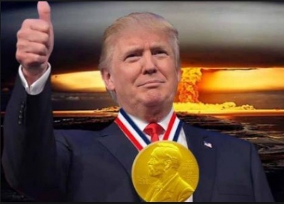 Presidenti Trump nominohet për çmimin Nobel për paqen