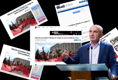 Mediat ndërkombëtare jehonë deklaratave të Metës për dorëheqjen