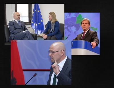 Zgjedhjet për Parlamentin Europian/ Ironia e Manjanit: Romana-Mogherini-Hahn na çanë kokën duke na reformuar...