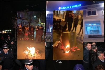 Tensionohet situata, ndizen zjarre te policia: &#039;Ta marrë vesh palloshi i gjatë. Nesër protestë me të gjitha mjetet&#039;