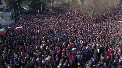 Kiri Hajdari, në krah të Bashës dhe Berishës në revoltën popullore