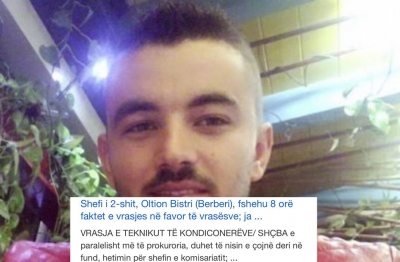 &quot;Akuza shefit të komisariatit nr. 2 se ka fshehur për 8 orë faktet e vrasjes makabre të Endrit Çelës