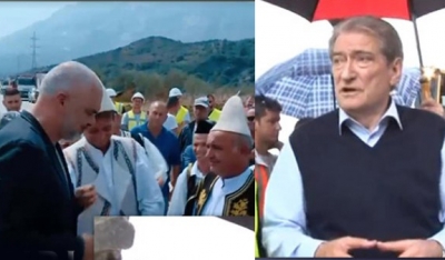 Berisha nxjerr videon: Në vend t&#039;iu kërkojë të falur lebërve, Hajduti mburret me projektet e mia!